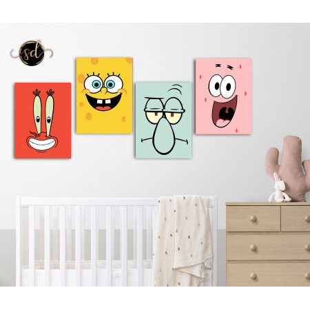 Tableau spongebob et compagnie