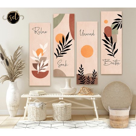 Tableaux unifome boho style moderne