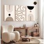 Tableau Trois Pièces Minimaliste Artline – Élégance et Harmonie VisuelleTrio