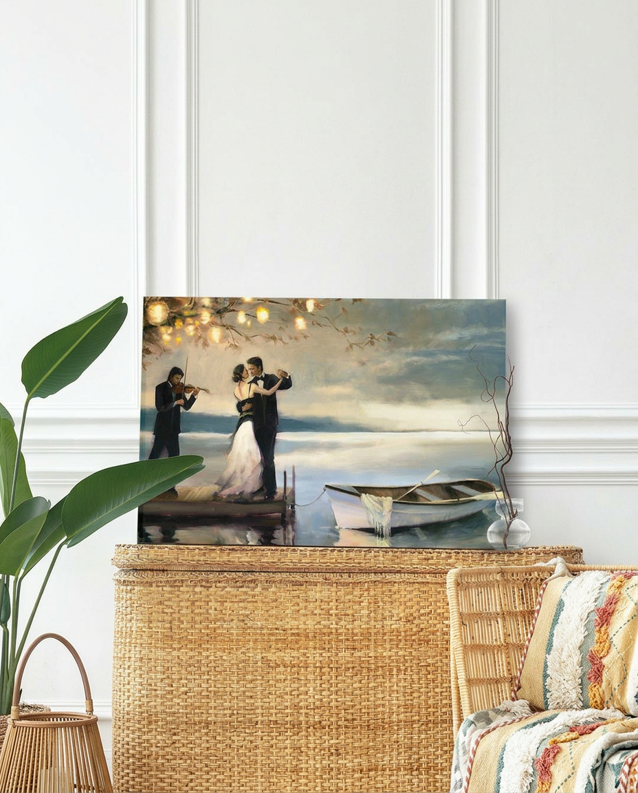 Tableau couple amoureux