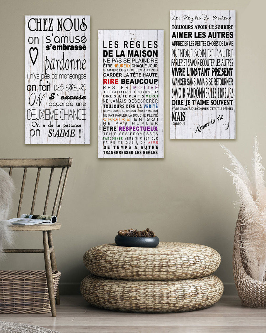 Tableau Famille 3 Pièces