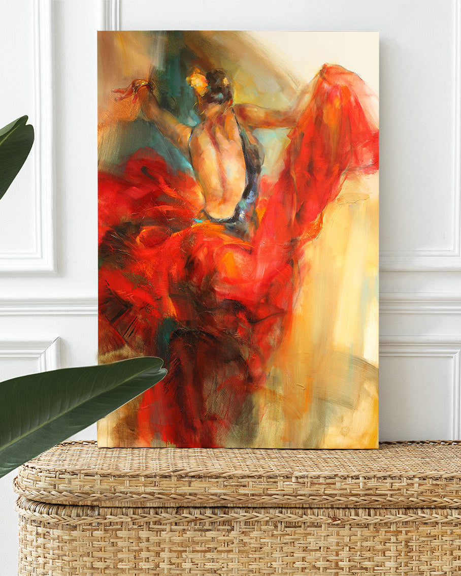 Tableaux femme danceuse flamenco