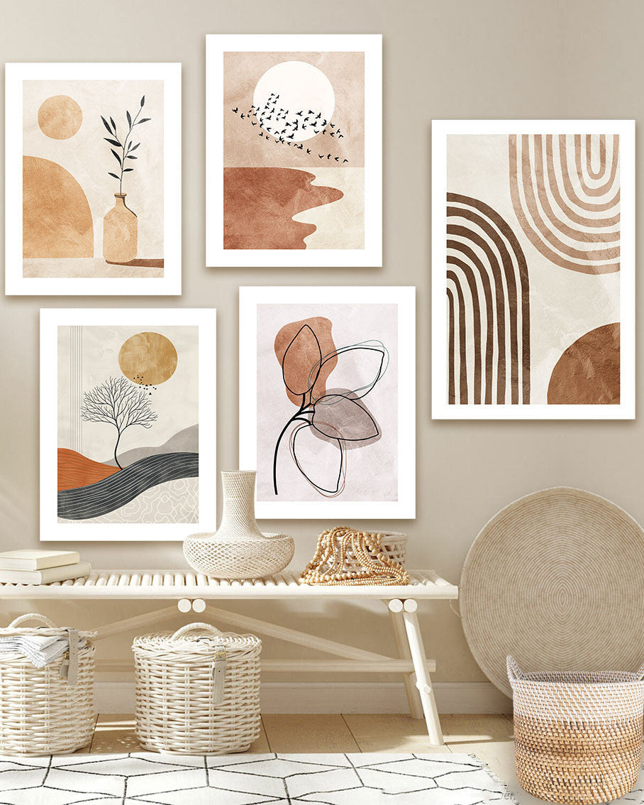 Tableaux minimaliste boho