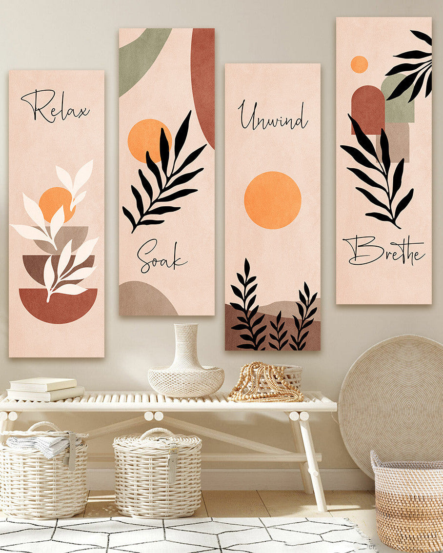 Tableaux unifome boho style moderne